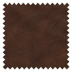 Loftscape Canapé Kerman (2 places) - Cuir véritable - Cuir Nadra: Marron foncé - Chrome brillant -loftscape Boutique 1000274371 210721 13580700005 DETAILS P000000001000274371