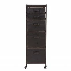 Red Living Commode Eksta - Métal - Noir vintage -loftscape Boutique 1000275615 210630 12463700043 DETAILS P000000001000275615