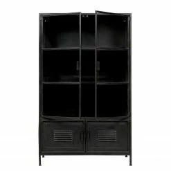 Red Living Vitrine Ravno - Métal - Noir vintage 12 Red Living Vitrine Ravno - Métal - Noir vintage -loftscape Boutique 1000275626 220209 12152100040 DETAILS P000000001000275626