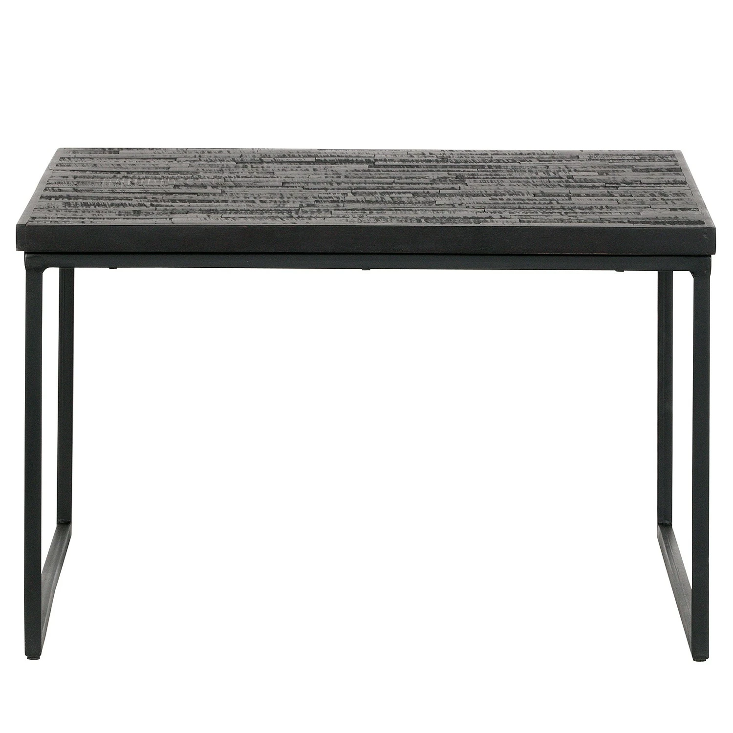 Red Living Table basse Egby - Pin massif / Métal - Pin noir / Noir - Largeur : 60 cm 6 Red Living Table basse Egby - Pin massif / Métal - Pin noir / Noir - Largeur : 60 cm – Image 4