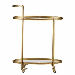 Red Living Desserte Durnal - Verre / Métal - Doré vieilli 8 Red Living Desserte Durnal - Verre / Métal - Doré vieilli -loftscape Boutique 1000275634 210630 12465900139 DETAILS P000000001000275634