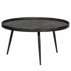 Red Living Table basse Kalum II - Métal - Noir antique
