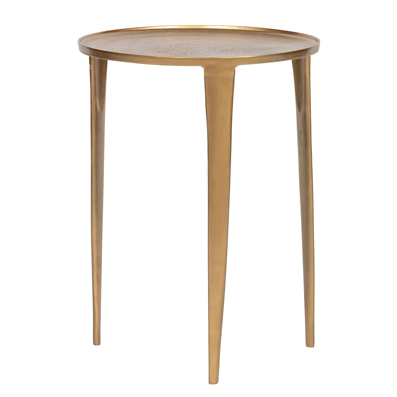 Red Living Bouts de canapé Illo (lot de 2) - Métal - Doré vieilli 6 Red Living Bouts de canapé Illo (lot de 2) - Métal - Doré vieilli – Image 4