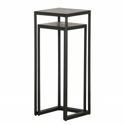 Red Living Bouts de canapé Filley I (lot de 2) - Teck recyclé/ Métal - Teck / Noir 9 Red Living Bouts de canapé Filley I (lot de 2) - Teck recyclé/ Métal - Teck / Noir -loftscape Boutique 1000275683 210630 12482100399 DETAILS P000000001000275683