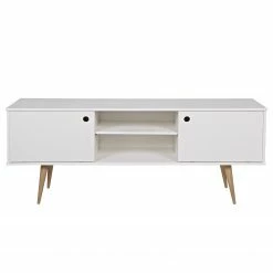 Norrwood Meuble TV Lanai - Pin massif - Blanc / Pin 10 Norrwood Meuble TV Lanai - Pin massif - Blanc / Pin -loftscape Boutique 1000275687 210630 12482500424 DETAILS P000000001000275687