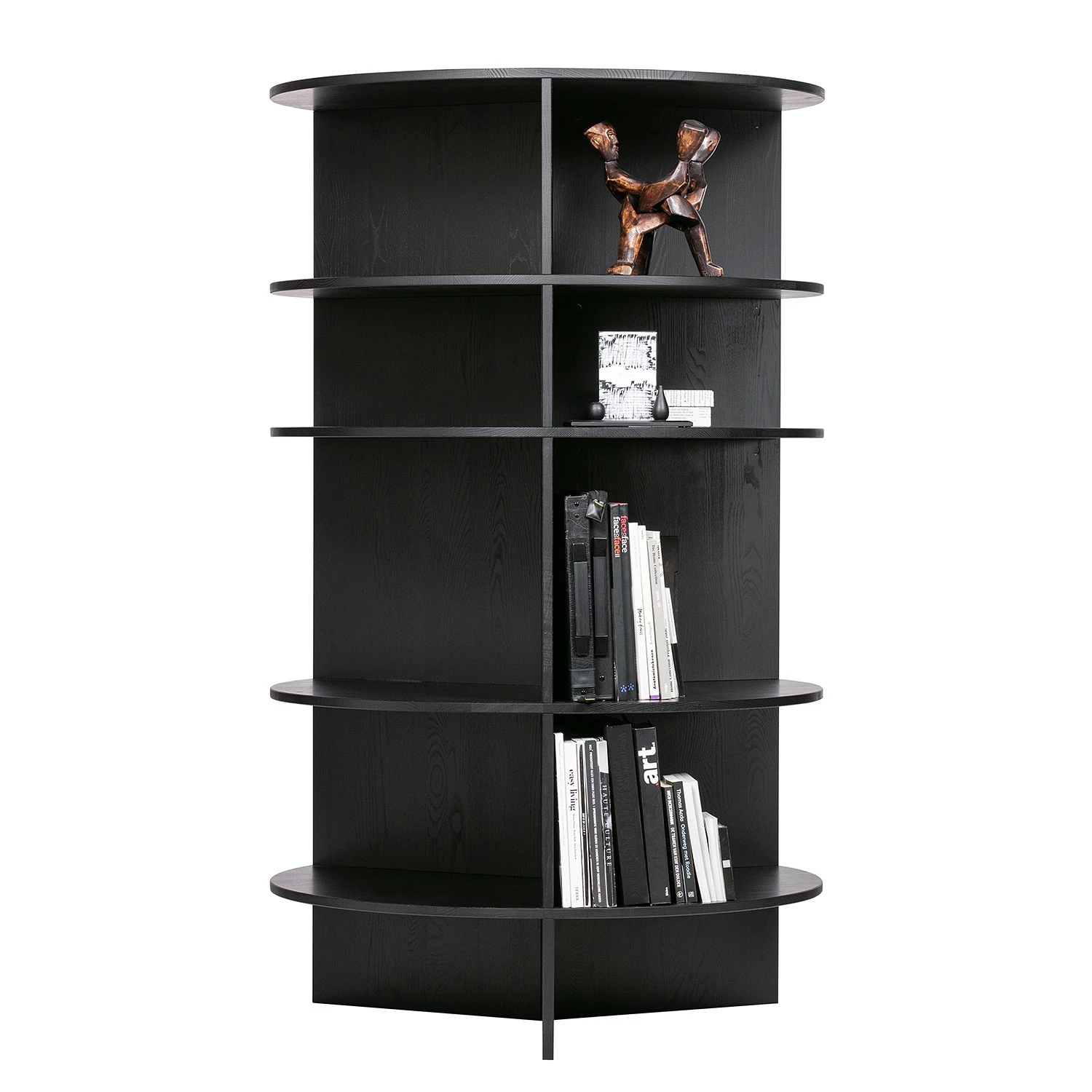 Red Living Étagère Kajun - Frêne massif - Frêne noir 5 Red Living Étagère Kajun - Frêne massif - Frêne noir – Image 3