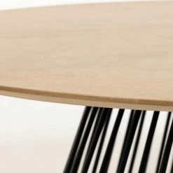 Norrwood Table Kooskia II - Manguier massif / Fer - Manguier massif / Noir -loftscape Boutique 1000276604 210629 15002100418 DETAILS P000000001000276604