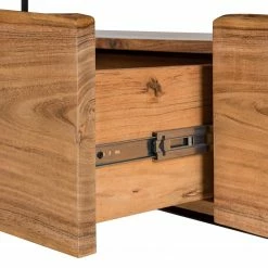 Ars manufacti Meuble TV Kaawo - Acacia massif / Métal - Acacia / Noir -loftscape Boutique 1000276815 220707 070 DETAILS P000000001000276815