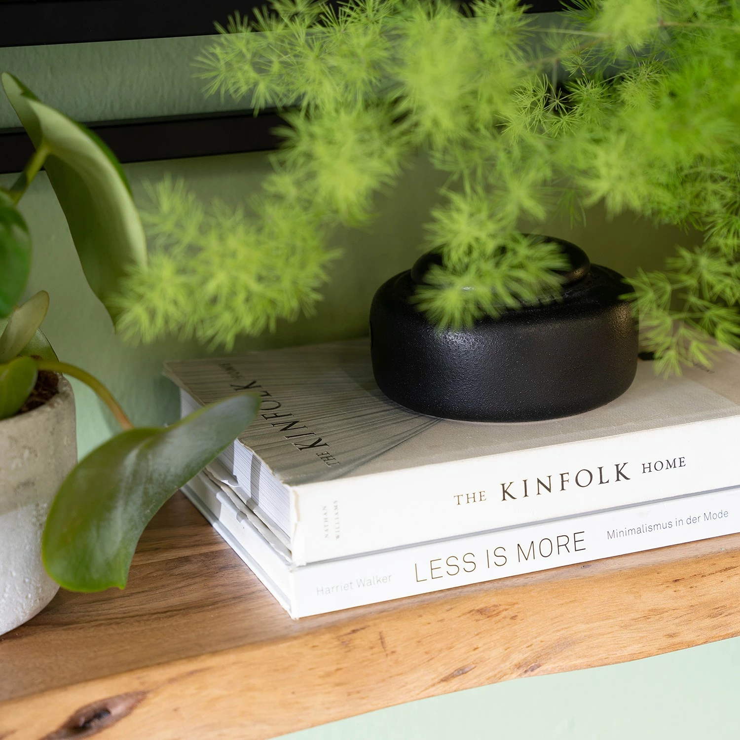 Ars manufacti Étagère murale Kaawo I - Acacia massif / Métal - Acacia / Noir - Largeur : 100 cm 18 Ars manufacti Étagère murale Kaawo I - Acacia massif / Métal - Acacia / Noir - Largeur : 100 cm – Image 16