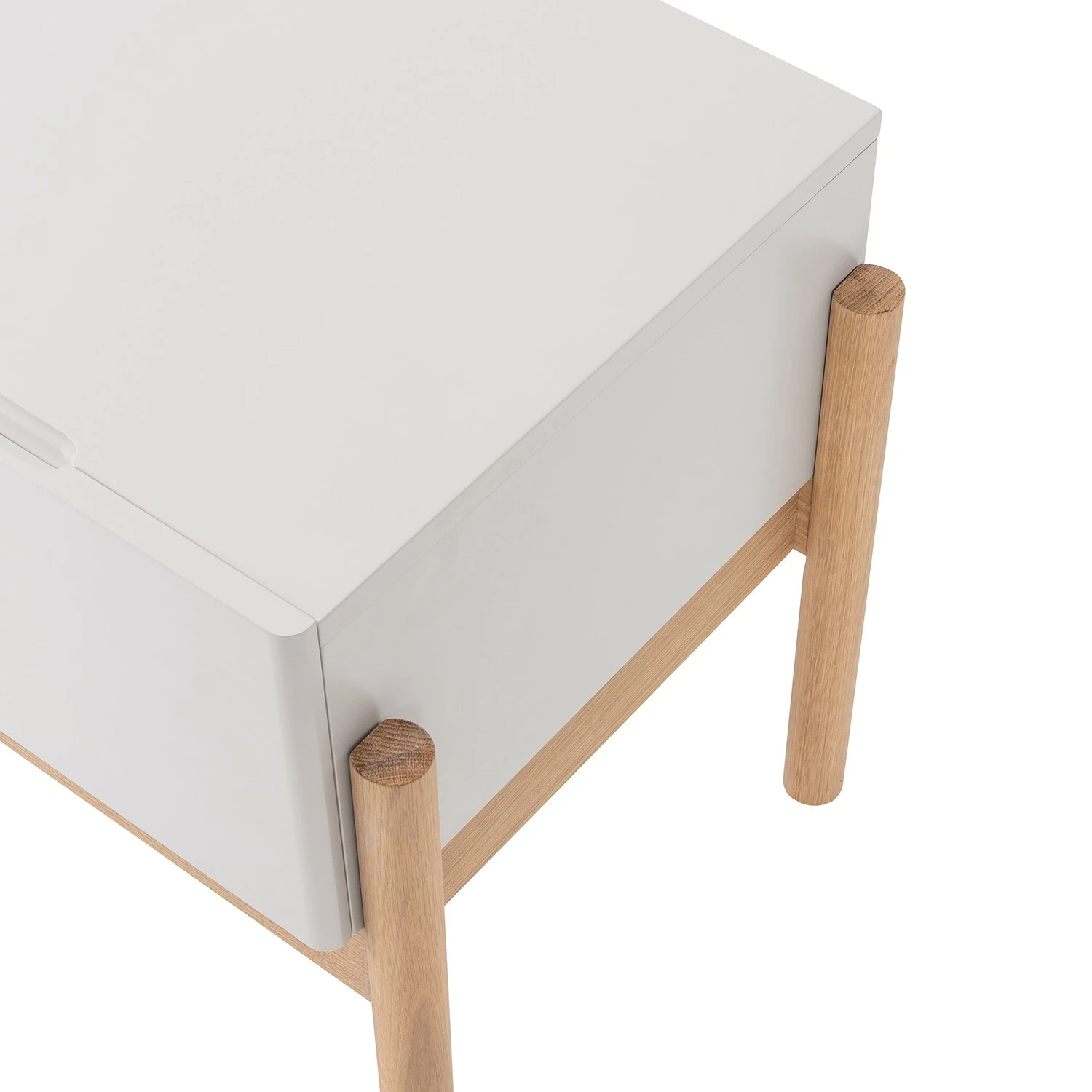 Studio Copenhagen Meuble TV Cooby II - Blanc / Chêne 14 Studio Copenhagen Meuble TV Cooby II - Blanc / Chêne – Image 12