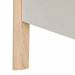 Studio Copenhagen Buffet Maayka - Partiellement en chêne massif - Blanc / Chêne clair -loftscape Boutique 1000277379 220729 070 DETAILS P000000001000277379