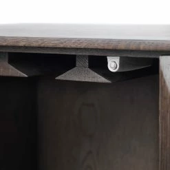 Red Living Buffet haut Limes - Chêne massif / Métal - Chêne foncé / Noir -loftscape Boutique 1000277630 210706 14081200052 DETAILS P000000001000277630