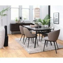 Red Living Buffet Limes - Chêne massif / Métal - Chêne foncé / Noir -loftscape Boutique 1000277648 210706 14081800128 MOOD DETAILS P000000001000277648 mood