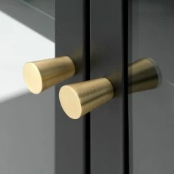 Loftscape Meuble TV Angelus - Métal / Verre - Noir -loftscape Boutique 1000277652 210706 14082000164 DETAILS P000000001000277652