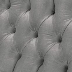 Red Living Canapé Dassel (3 places) - Velours - Velours Onoli: Gris -loftscape Boutique 1000278187 210715 11323500160 DETAILS P000000001000278187