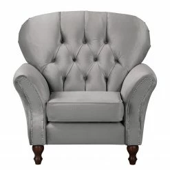 Red Living Fauteuil Dassel - Velours - Velours Onoli: Gris -loftscape Boutique 1000278195 210715 11324300247 DETAILS P000000001000278195