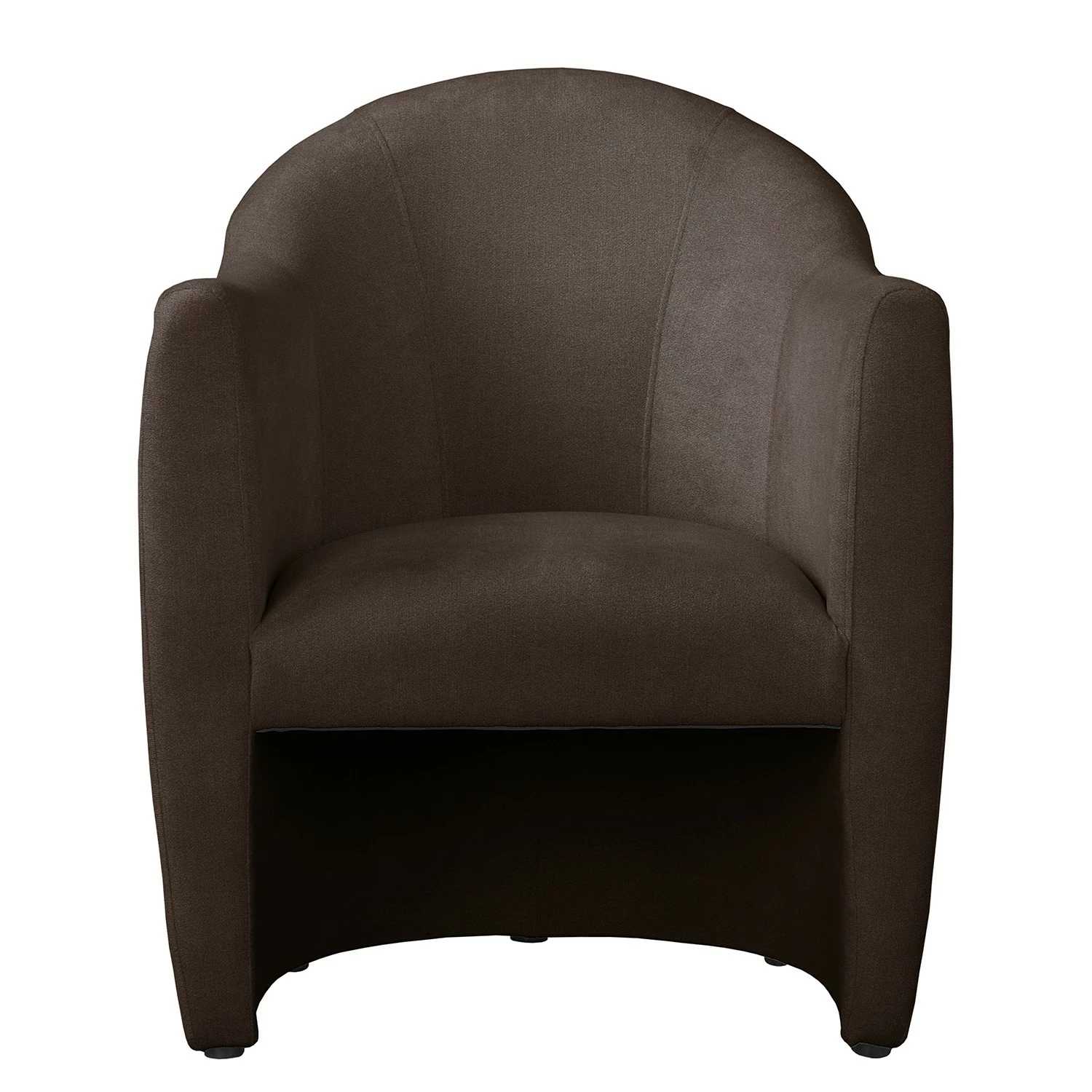 Red Living Fauteuil Dante - tissu structuré - Tissu structuré Asali: Marron bison 5 Red Living Fauteuil Dante - tissu structuré - Tissu structuré Asali: Marron bison – Image 3