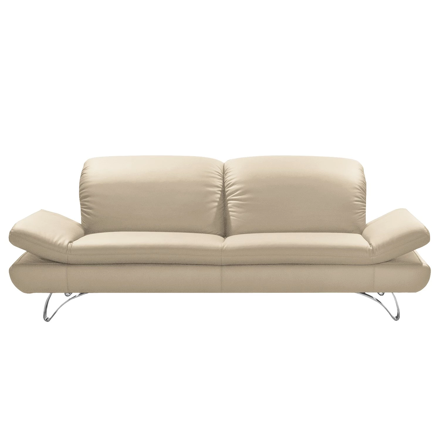 Loftscape Canapé Buin (3 places) - Cuir véritable - Cuir Canela: Beige clair 3 Loftscape Canapé Buin (3 places) - Cuir véritable - Cuir Canela: Beige clair