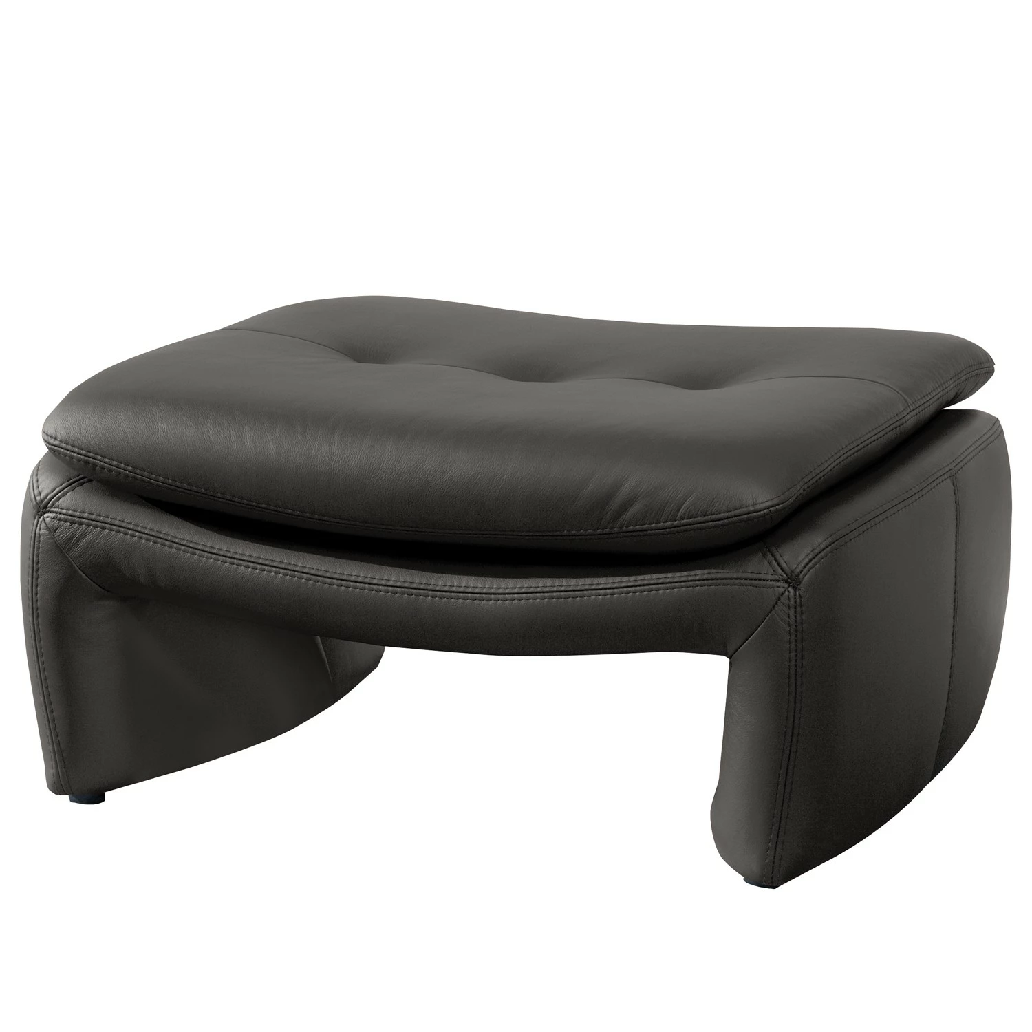 Loftscape Repose-pieds Budal - Cuir véritable - Cuir Canela: Anthracite 3 Loftscape Repose-pieds Budal - Cuir véritable - Cuir Canela: Anthracite