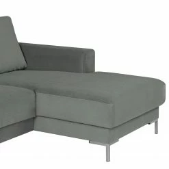 Fredriks Canapé panoramique Summer - Velours Vaia: Gris - Méridienne courte à droite / longue à gauche (vue de face) -loftscape Boutique 1000279791 210730 10324500640 DETAILS P000000001000279791