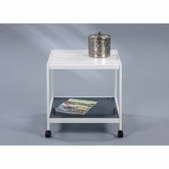 Loftscape Table basse Talsi - Métal / Verre - Blanc -loftscape Boutique 1000280727 210720 06413700042 MOOD DETAILS P000000001000280727 mood