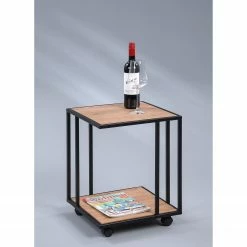 Red Living Bout de canapé Parap - Marron / Noir -loftscape Boutique 1000280729 210720 06474400052 MOOD DETAILS P000000001000280729 mood