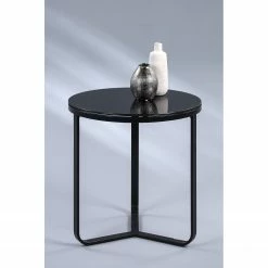 Loftscape Bout de canapé Borghi - Verre / Métal - Noir -loftscape Boutique 1000280743 210720 06493200070 MOOD DETAILS P000000001000280743 mood