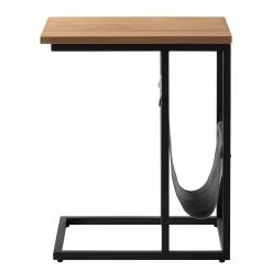 Ars manufacti Bout de canapé Montverde III - Chêne massif / Métal - Chêne -loftscape Boutique 1000281307 220126 061238000040 DETAILS P000000001000281307