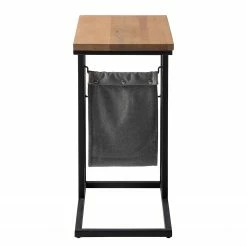 Ars manufacti Bout de canapé Montverde III - Chêne massif / Métal - Chêne -loftscape Boutique 1000281307 220126 061238000050 DETAILS P000000001000281307