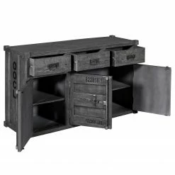 Wolf-Möbel Buffet Container - Acacia Gris -loftscape Boutique 1000281790 220223 030 DETAILS P000000001000281790