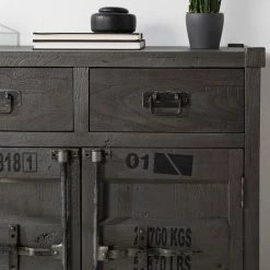 Wolf-Möbel Buffet Container - Acacia Gris -loftscape Boutique 1000281790 220621 021 MOOD DETAILS P000000001000281790 mood