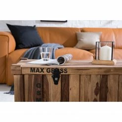 Wolf-Möbel Table basse Container II - Sheesham -loftscape Boutique 1000281795 220726 032 DETAILS P000000001000281795