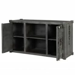 Wolf-Möbel Meuble TV Container I - Acacia massif - Acacia gris 22 Wolf-Möbel Meuble TV Container I - Acacia massif - Acacia gris -loftscape Boutique 1000281798 220615 031 DETAILS P000000001000281798