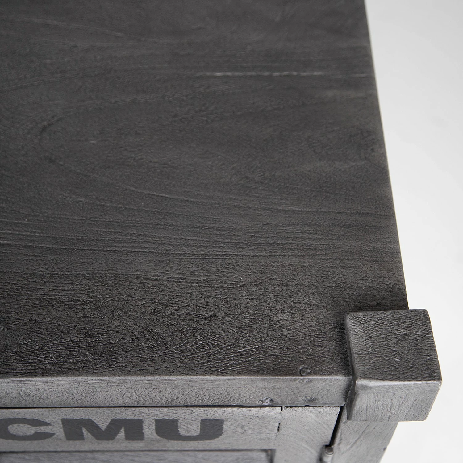 Wolf-Möbel Meuble TV Container I - Acacia massif - Acacia gris 12 Wolf-Möbel Meuble TV Container I - Acacia massif - Acacia gris – Image 10