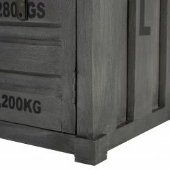 Wolf-Möbel Meuble TV Container I - Acacia massif - Acacia gris 29 Wolf-Möbel Meuble TV Container I - Acacia massif - Acacia gris -loftscape Boutique 1000281798 220615 038 DETAILS P000000001000281798