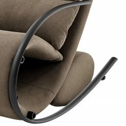 Loftscape Fauteuil de relaxation Calcha - Microfibre Gea:Taupe - Avec repose-pieds -loftscape Boutique 1000282662 220518 100 DETAILS P000000001000282662