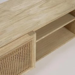 Loftscape Meuble TV Risley - Mindy massif / Rotin -loftscape Boutique 1000282689 210729 06153500047 DETAILS P000000001000282689