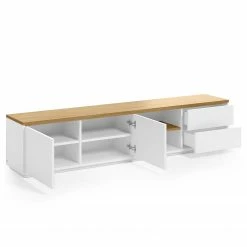 Loftscape Meuble TV Agueda - Imitation marbre blanc / Noir 16 Loftscape Meuble TV Agueda - Imitation marbre blanc / Noir -loftscape Boutique 1000282700 210729 06154700080 DETAILS P000000001000282700