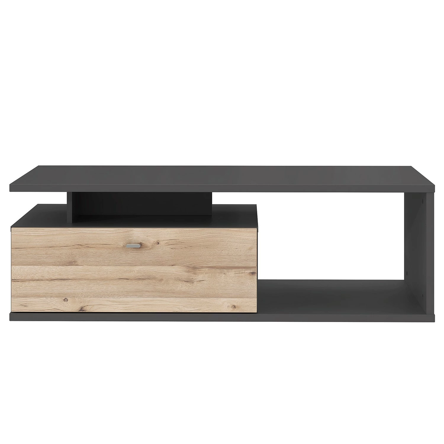 Loftscape Table basse Corey - Imitation chêne / Gris 4 Loftscape Table basse Corey - Imitation chêne / Gris – Image 2