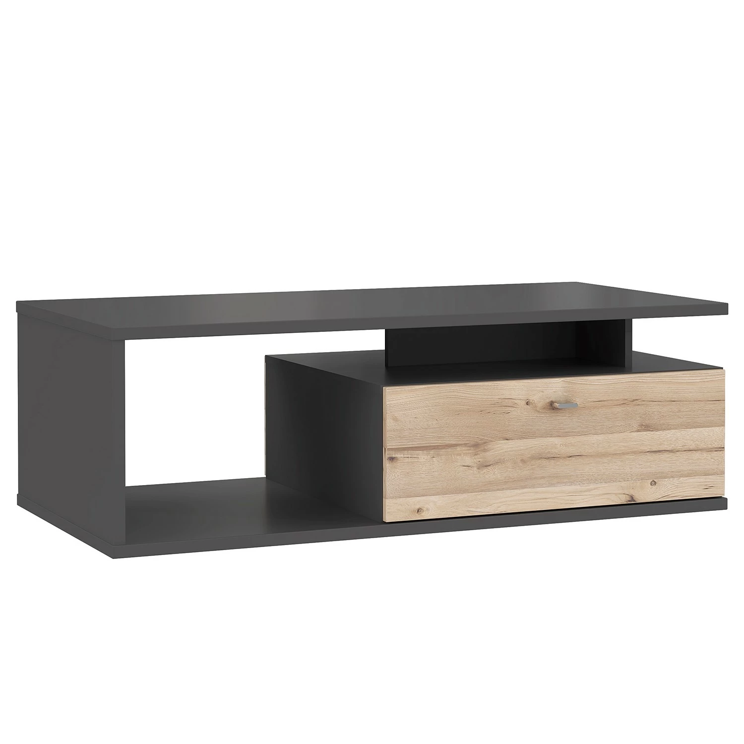 Loftscape Table basse Corey - Imitation chêne / Gris 7 Loftscape Table basse Corey - Imitation chêne / Gris – Image 5