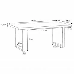 Loftscape Table basse Roscoe - Imitation chêne artisan / Noir 12 Loftscape Table basse Roscoe - Imitation chêne artisan / Noir -loftscape Boutique 1000282758 211124 133514000531 SKETCH DETAILS P000000001000282758 sketch