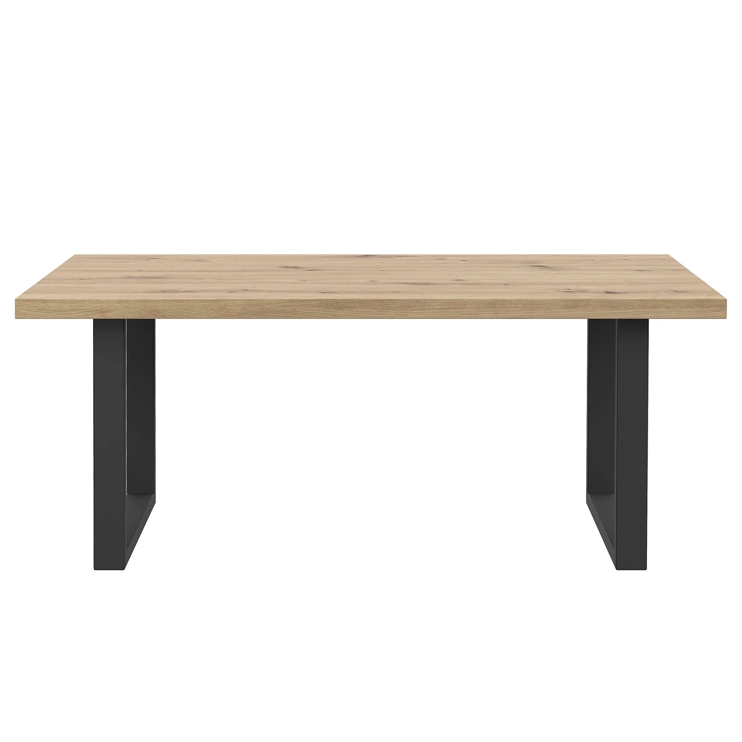 Loftscape Table basse Roscoe - Imitation chêne artisan / Noir 5 Loftscape Table basse Roscoe - Imitation chêne artisan / Noir – Image 3