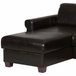 Ars manufacti Canapé d’angle José - Cuir véritable / Imitation cuir - Cuir synthétique Babet: Noir - Méridienne courte à gauche (vue de face) 21 Ars manufacti Canapé d’angle José - Cuir véritable / Imitation cuir - Cuir synthétique Babet: Noir - Méridienne courte à gauche (vue de face) -loftscape Boutique 1000283548 210817 15273000742 DETAILS P000000001000283548