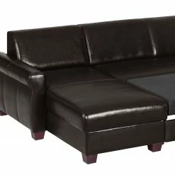 Ars manufacti Canapé d’angle José - Cuir véritable / Imitation cuir - Cuir synthétique Babet: Noir - Méridienne courte à gauche (vue de face) 23 Ars manufacti Canapé d’angle José - Cuir véritable / Imitation cuir - Cuir synthétique Babet: Noir - Méridienne courte à gauche (vue de face) -loftscape Boutique 1000283548 210817 15273500813 DETAILS P000000001000283548