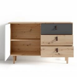 Fredriks Buffet Bowood - Imitation chêne artisan / Blanc 10 Fredriks Buffet Bowood - Imitation chêne artisan / Blanc -loftscape Boutique 1000283829 210805 14243400059 DETAILS P000000001000283829