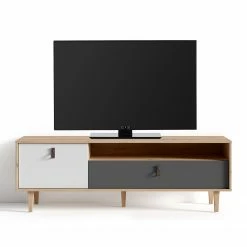 Fredriks Meuble TV Bowood - Imitation chêne artisan / Blanc -loftscape Boutique 1000283837 210805 14243600106 DETAILS P000000001000283837