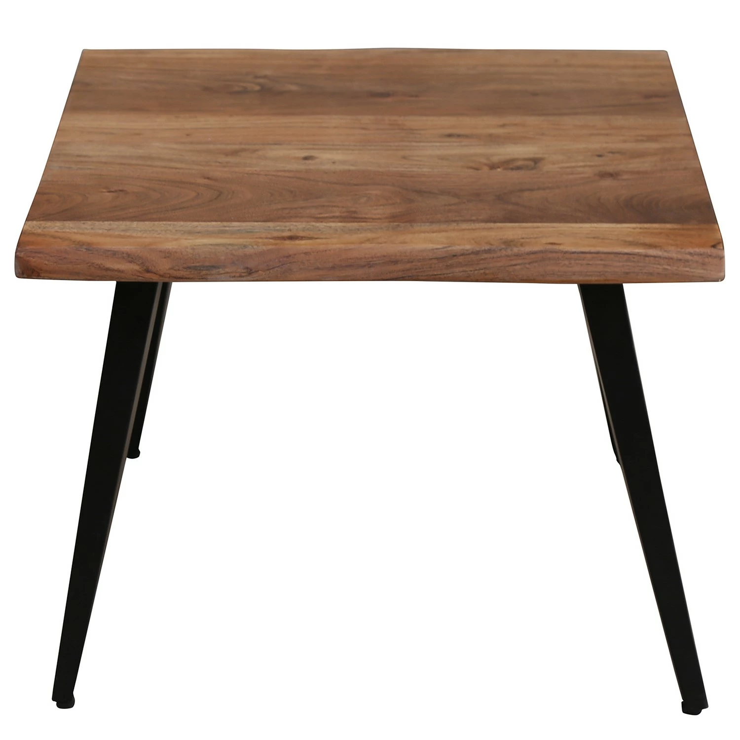 Fredriks Bout de canapé Berapi - Acacia massif / Métal - Acacia / Noir 4 Fredriks Bout de canapé Berapi - Acacia massif / Métal - Acacia / Noir – Image 2