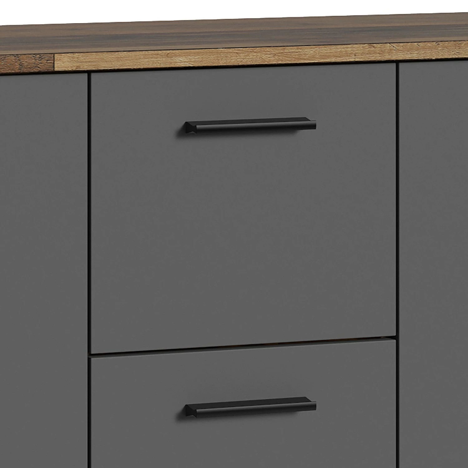 Fredriks Enfilade Edgeworth - Imitation bois ancien / Anthracite 8 Fredriks Enfilade Edgeworth - Imitation bois ancien / Anthracite – Image 6