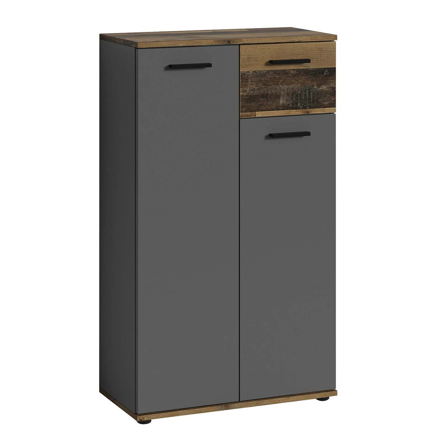 Fredriks Meuble à chaussures Chippewa I - Imitation bois ancien / Anthracite 3 Fredriks Meuble à chaussures Chippewa I - Imitation bois ancien / Anthracite