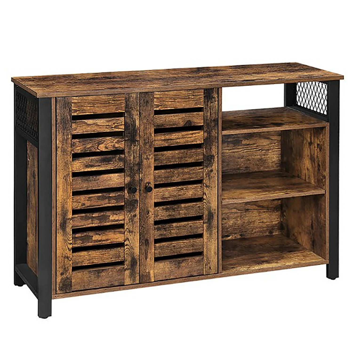 Red Living Buffet Condover IX - Marron / Noir 3 Red Living Buffet Condover IX - Marron / Noir